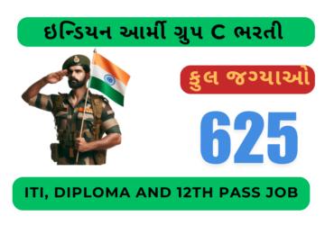 Indian Army Group C Recruitment 2024,Vacancies 625