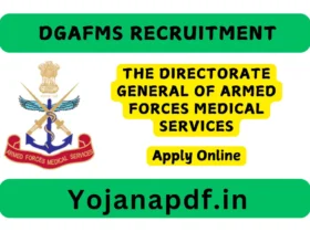 DGAFMS Recruitment 2025