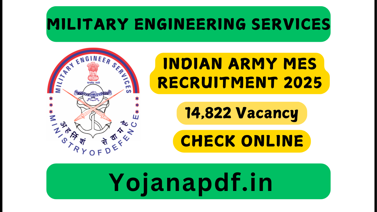 Indian Army MES Recruitment 2025