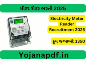 Electricity Meter Reader Recruitment 2025