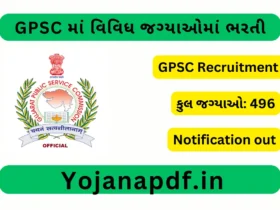 GPSC Recruitment 2025