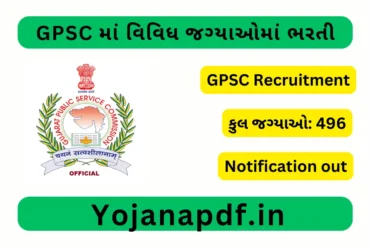 GPSC Recruitment 2025